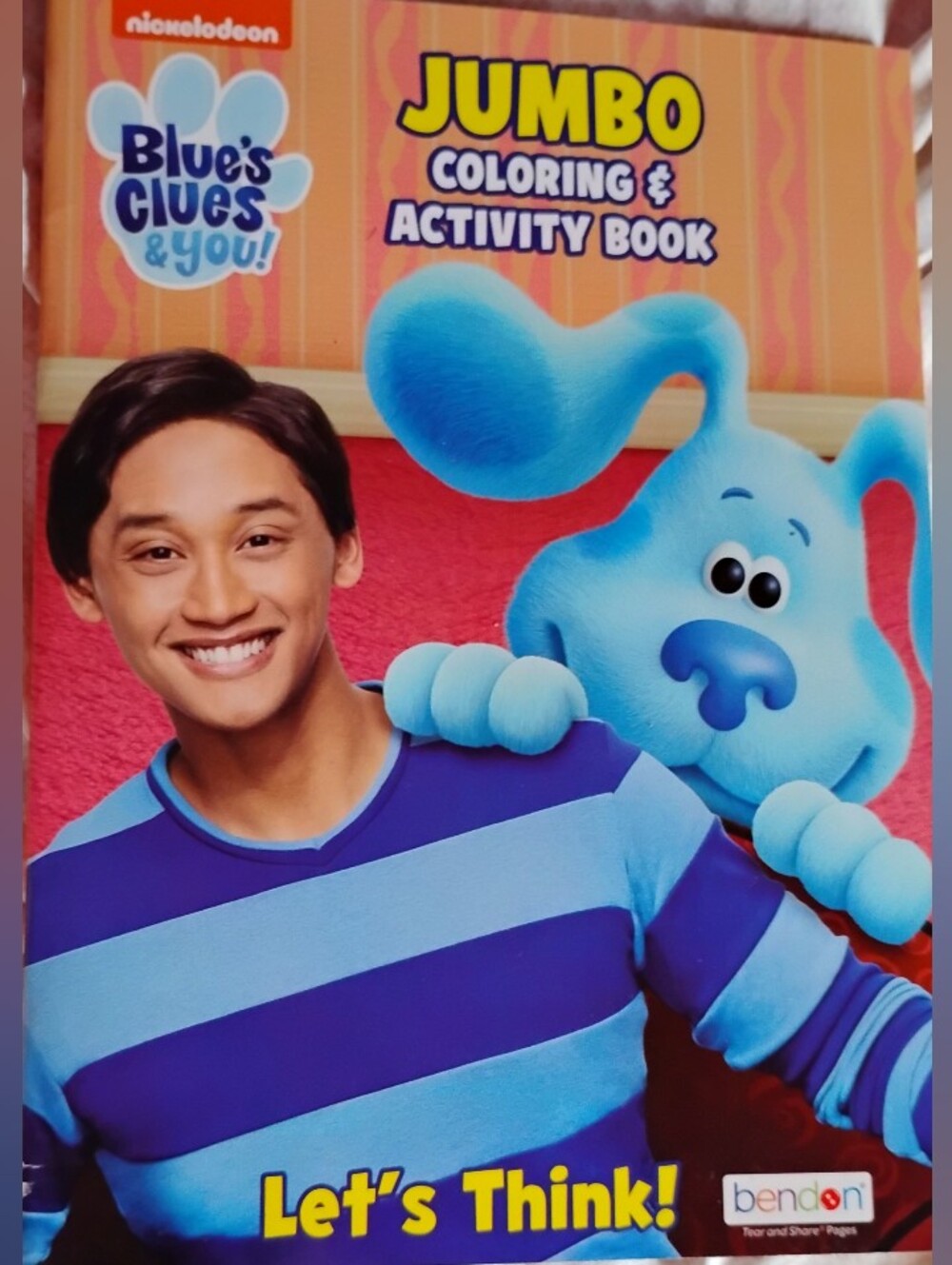 Blue's Clues & You! Jumbo Coloring & Activity Book - Blue